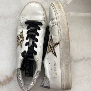 Golden Goose Sneaker leopard/silver
